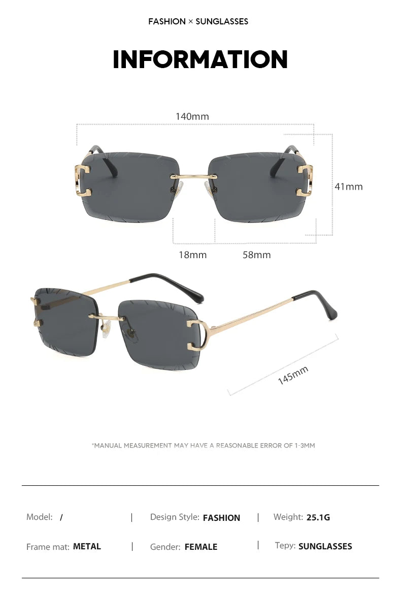 Lunettes sans monture