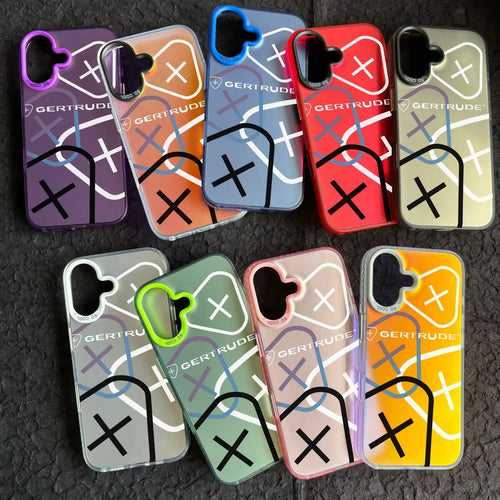 Coques Gertrude Rose iPhone 16 15 14 13 12 11 mini Pro Max X XR XSMAX 8 7
